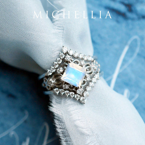 [Elise] Curved Chevron Diamond Band Wedding Band michelliafinejewelry   