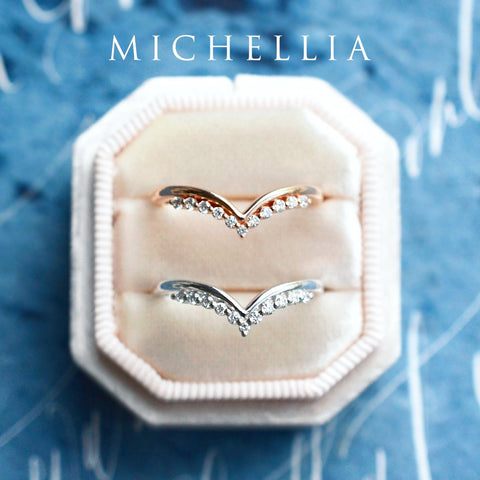 [Anne] Moonwake Diamond Band Wedding Band michelliafinejewelry   