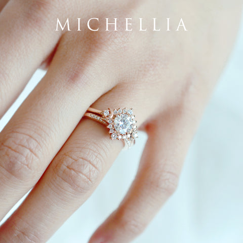 [Selene] Moon Goddess Ring in Lab Alexandrite Women's Ring michelliafinejewelry   