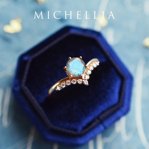 [Diane] Moonwake Ring in Labradorite Women's Ring michelliafinejewelry   