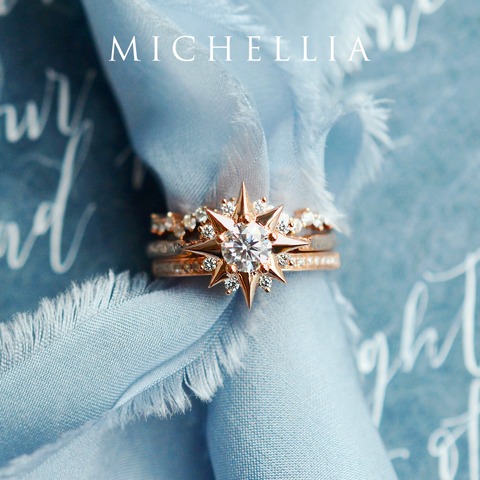 [Astra] Starlight Ring in Moonstone Women's Ring michelliafinejewelry   