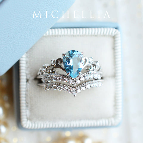 [Gracie] 11-Diamond Curved Band Wedding Band michelliafinejewelry   