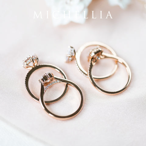 [Ottavia] Vintage Solitaire Asscher Cut Engagement Ring in Diamond / Moissanite Women's Ring michelliafinejewelry   