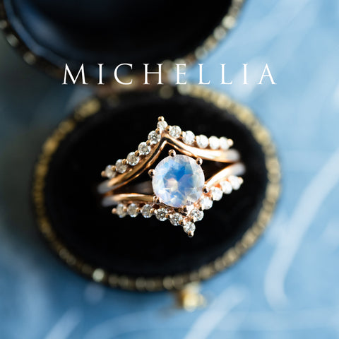 [Diane] Moonwake Ring in Moonstone Women's Ring michelliafinejewelry   