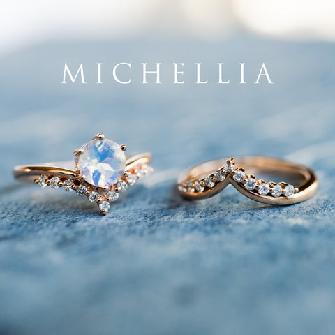 [Diane] Moonwake Ring in Moonstone Women's Ring michelliafinejewelry   