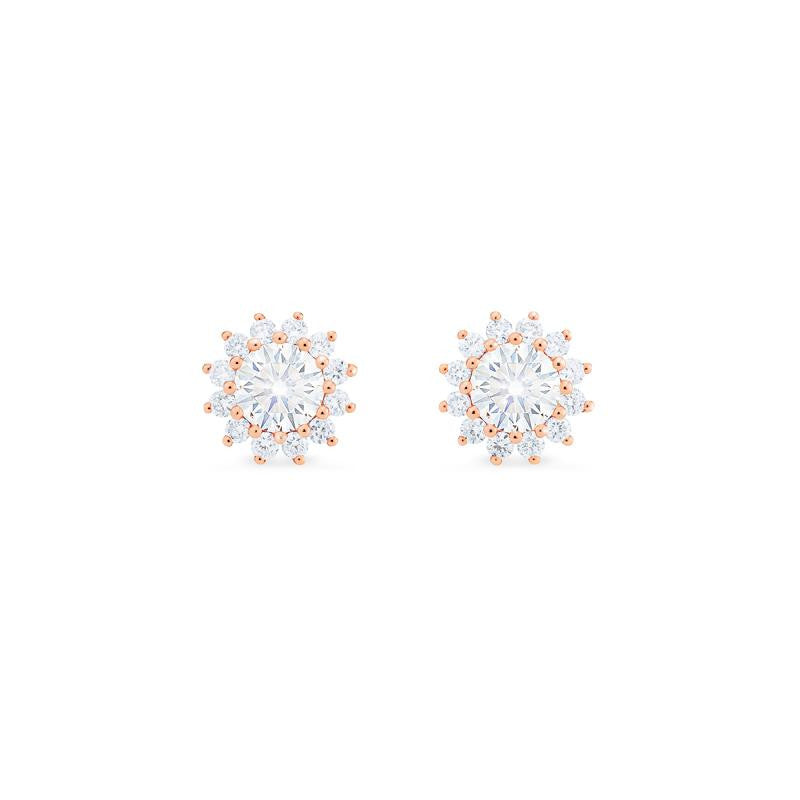 [Rosalie] Vintage Bloom Earrings in Moissanite Earrings michelliafinejewelry   