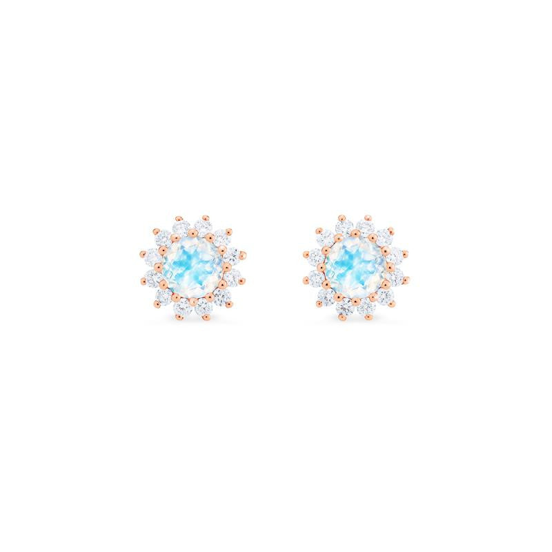 [Rosalie] Vintage Bloom Earrings in Moonstone Earrings michelliafinejewelry   