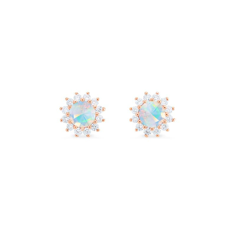 [Rosalie] Vintage Bloom Earrings in Opal Earrings michelliafinejewelry   