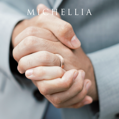 [Elio] Men's Eternity Diamond Band, 5mm Men's Band Michellia Fine Jewelry   