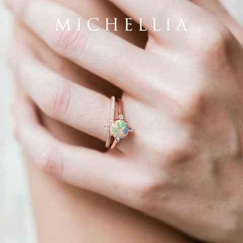 [Polaris] North Star Ring in Opal Women's Ring michelliafinejewelry   