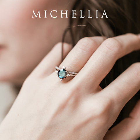 [Polaris] North Star Ring in Labradorite Women's Ring michelliafinejewelry   