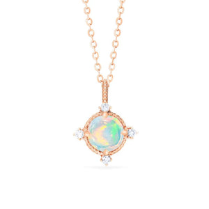 [Stella] Aura of Galaxy Necklace in Australian Opal Necklace michelliafinejewelry   