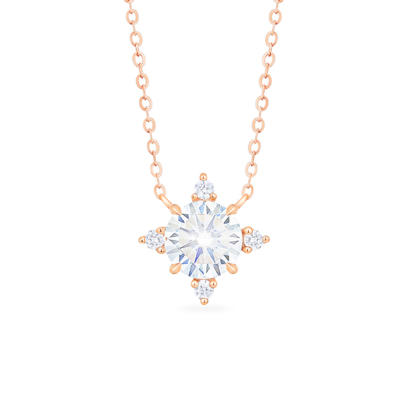 [Polaris] North Star Necklace in Moissanite Necklace michelliafinejewelry   