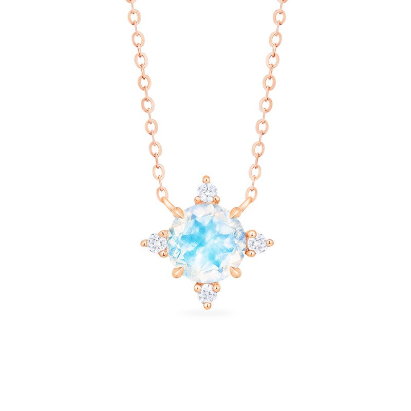[Polaris] North Star Necklace in Moonstone Necklace michelliafinejewelry   