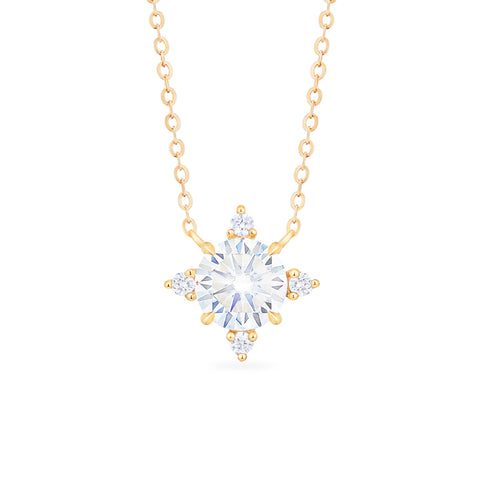 [Polaris] North Star Necklace in Moissanite Necklace michelliafinejewelry   