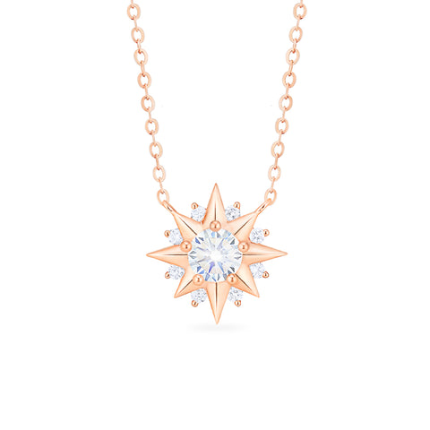 [Astra] Starlight Necklace in Moissanite Necklace michelliafinejewelry   
