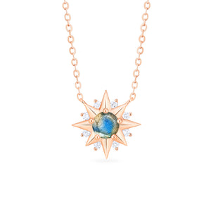 [Astra] Starlight Necklace in Labradorite Necklace michelliafinejewelry   
