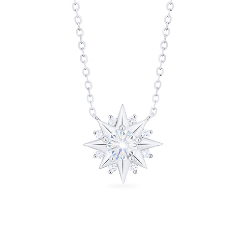 [Astra] Starlight Necklace in Moissanite Necklace michelliafinejewelry   