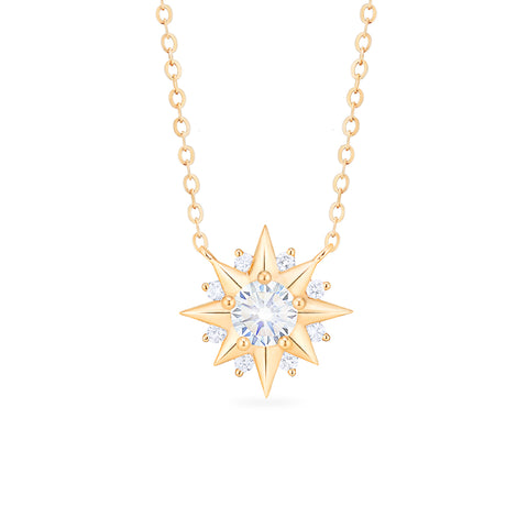 [Astra] Starlight Necklace in Moissanite Necklace michelliafinejewelry   