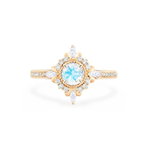 Michellia moonstone ring top
