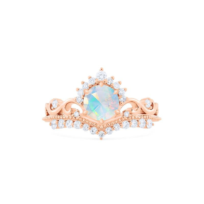 [Theia] Heirloom Crown Ring in Opal Women's Ring michelliafinejewelry   