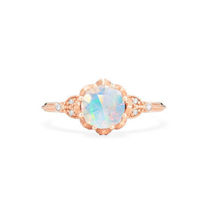 [Evanthe] Vintage Floral Ring in Opal Women's Ring michelliafinejewelry   