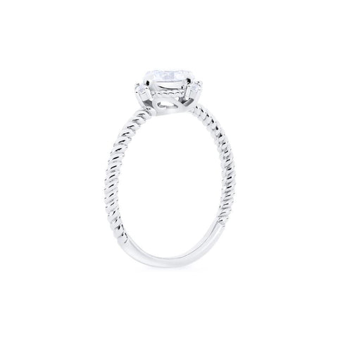 [Stella] Aura of Galaxy Engagement Ring in Diamond / Moissanite Women's Ring michelliafinejewelry   