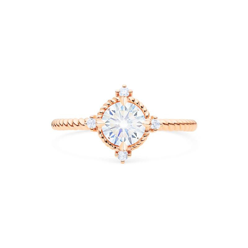 [Stella] Aura of Galaxy Ring in Moissanite / Diamond Women's Ring michelliafinejewelry   