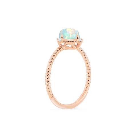 [Stella] Aura of Galaxy Ring in Australian Opal Women's Ring michelliafinejewelry   