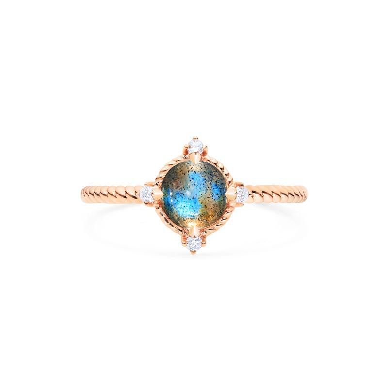 [Stella] Aura of Galaxy Ring in Labradorite Women's Ring michelliafinejewelry   