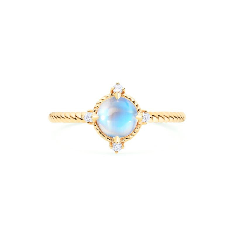[Stella] Ready-to-Ship Aura of Galaxy Ring in Moonstone Women's Ring michelliafinejewelry   