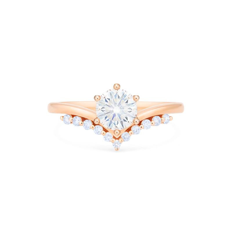 [Diane] Moonwake Ring in Moissanite / Diamond Women's Ring michelliafinejewelry   