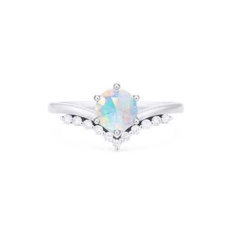 [Diane] Moonwake Ring in Opal Women's Ring michelliafinejewelry   
