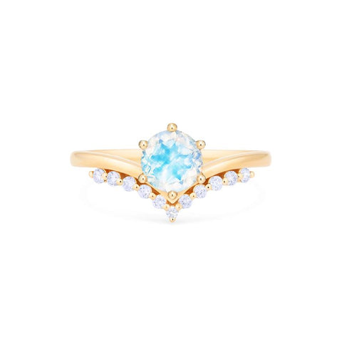 [Diane] Moonwake Ring in Moonstone Women's Ring michelliafinejewelry   