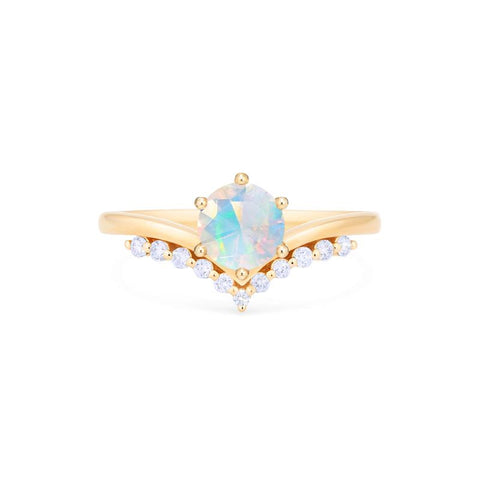 [Diane] Moonwake Ring in Opal Women's Ring michelliafinejewelry   
