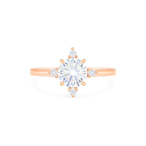 [Polaris] North Star Ring in Moissanite / Diamond Women's Ring michelliafinejewelry   