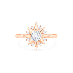 [Astra] Starlight Ring in Moissanite / Diamond Women's Ring michelliafinejewelry   