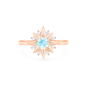 [Astra] Starlight Ring in Moonstone Women's Ring michelliafinejewelry   