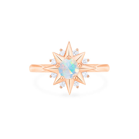 [Astra] Starlight Ring in Australian Opal Women's Ring michelliafinejewelry   