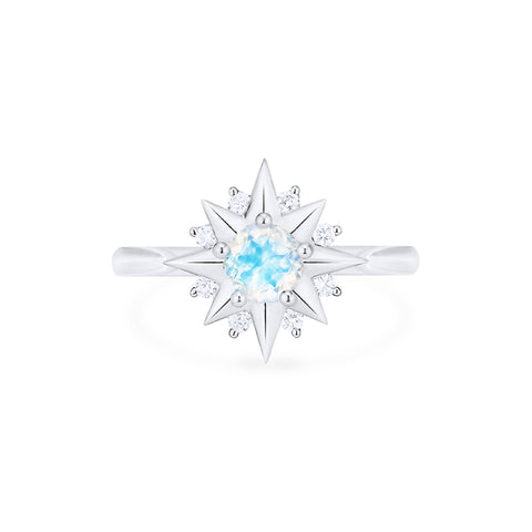 [Astra] Starlight Ring in Moonstone Women's Ring michelliafinejewelry   