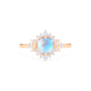 [Selene] Moon Goddess Ring in Moonstone Women's Ring michelliafinejewelry   