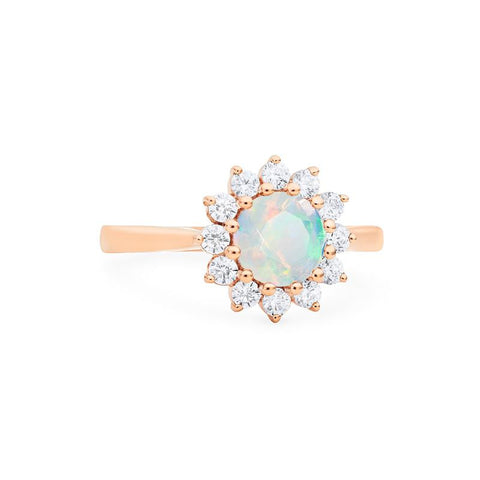 [Rosalie] Vintage Bloom Ring in Opal Women's Ring michelliafinejewelry   