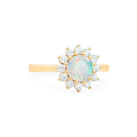 [Rosalie] Vintage Bloom Ring in Opal Women's Ring michelliafinejewelry   