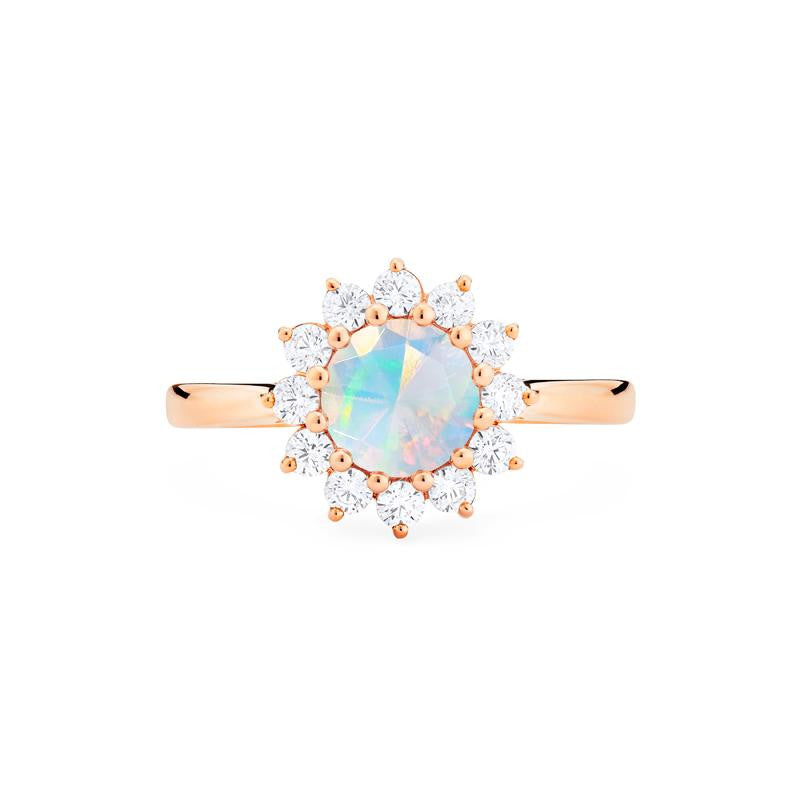 [Rosalie] Vintage Bloom Ring in Opal Women's Ring michelliafinejewelry   