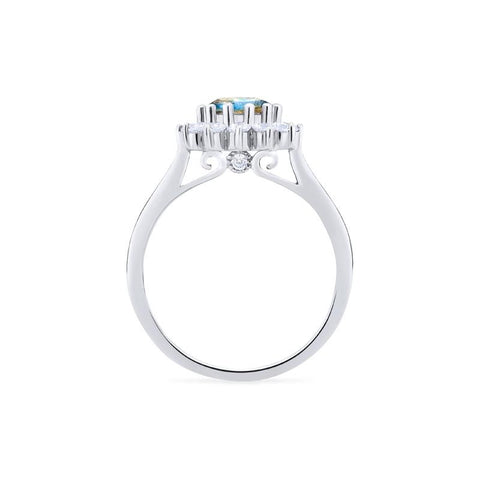 [Rosalie] Vintage Bloom Ring in Labradorite Women's Ring michelliafinejewelry   