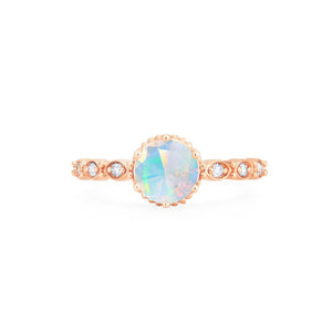 [Evelyn] Vintage Classic Crown Ring in Opal Women's Ring michelliafinejewelry   