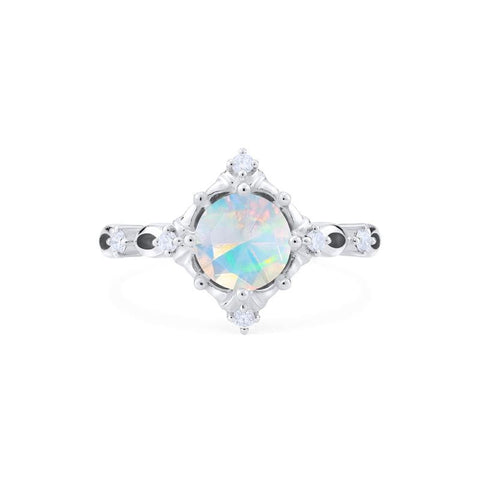 [Annalise] Victorian Heirloom Engagement Ring in Opal Women's Ring michelliafinejewelry
