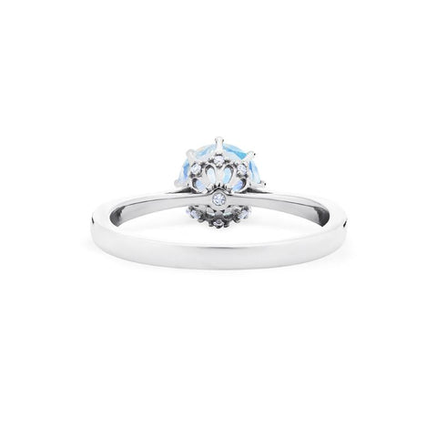 [Victoria] Classic Crown Solitaire Ring in Moonstone Women's Ring michelliafinejewelry   
