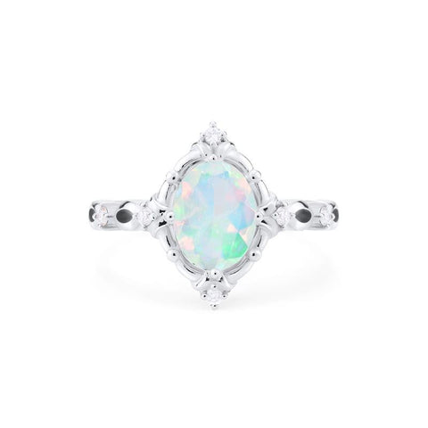 Heirloom opal hot sale engagement rings