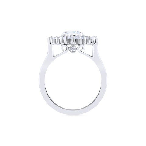 [Artemis] Vintage Deco Goddess Ring in Moonstone Women's Ring michelliafinejewelry   